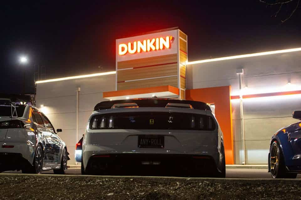Whips & Sips car meet @ Dunkin event at 7801 Glenlivet Dr W in Fogelsville, PA on June 3, 2026