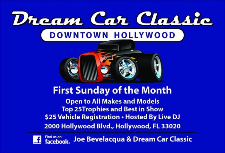 Dream Car Classic car show in Hollywood, FL