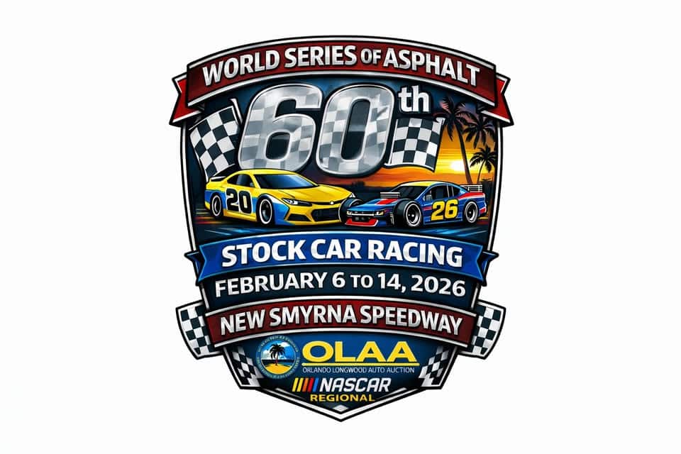 2026 World Series of Asphalt event at 3939 Sr-44 in New Smyrna Beach, FL on February 6, 2026