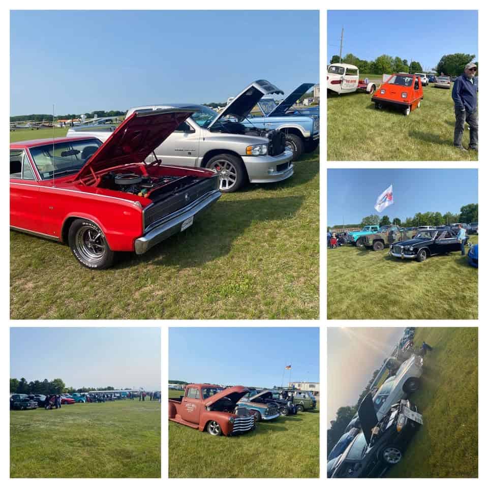 3rd Annual Car Show during the 2026 Fly-In Breakfast event at 302 Airport Dr. in Coldwater, MI on June 7, 2026