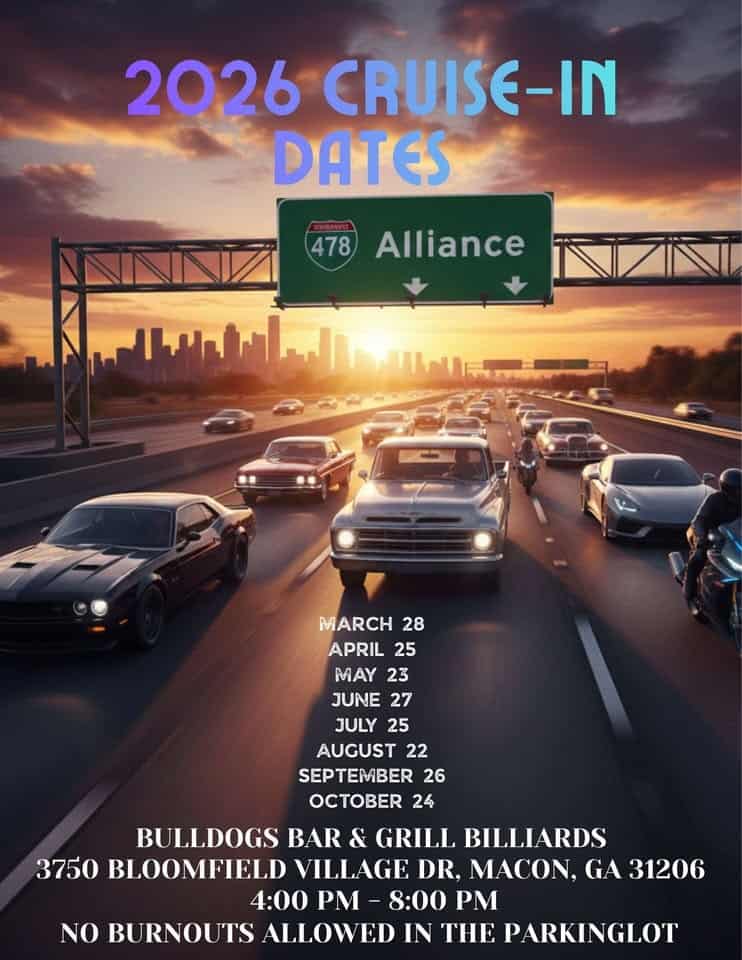 478 Alliance Monthly Cruise In event at 3750 Bloomfield Village Dr in Macon, GA on March 28, 2026