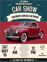 4th Annual Greenwood Walmart Car Show event at Greenwood Walmart in Greenwood, AR on May 16, 2026