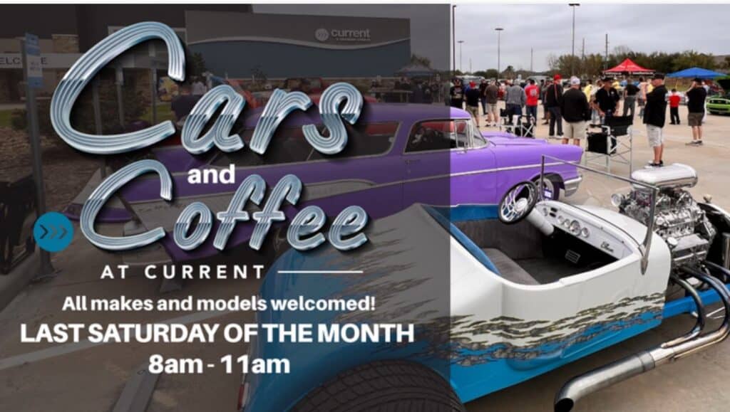 Cars And Coffee At Current event at Current in Katy, TX on January 31, 2026