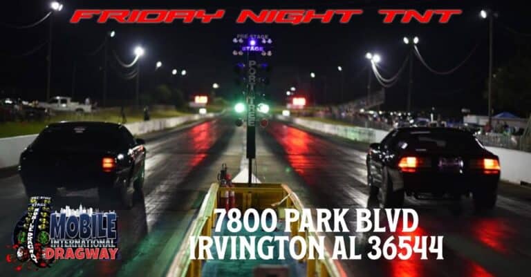 Friday Night TnT car show in Irvington, AL