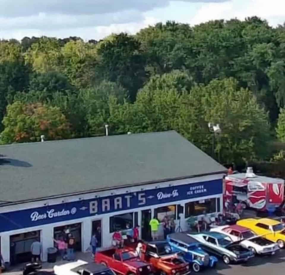 Car show @ Beer Garden @ Bart's event at 55 Palisado Ave in Windsor, CT on May 6, 2026