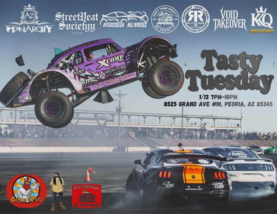Tasty Tuesday event at 8525 W Grand Ave in Peoria, AZ on January 20, 2026