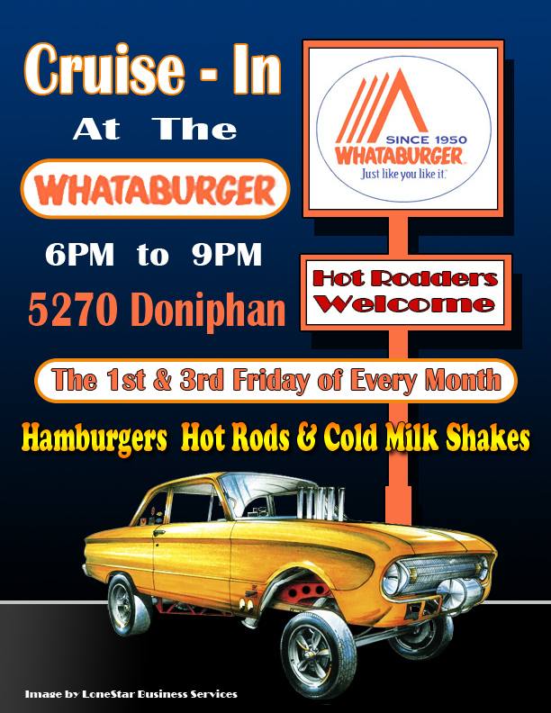 Whataburger Cruise - In event at Whataburger in El Paso, TX on January 6, 2026