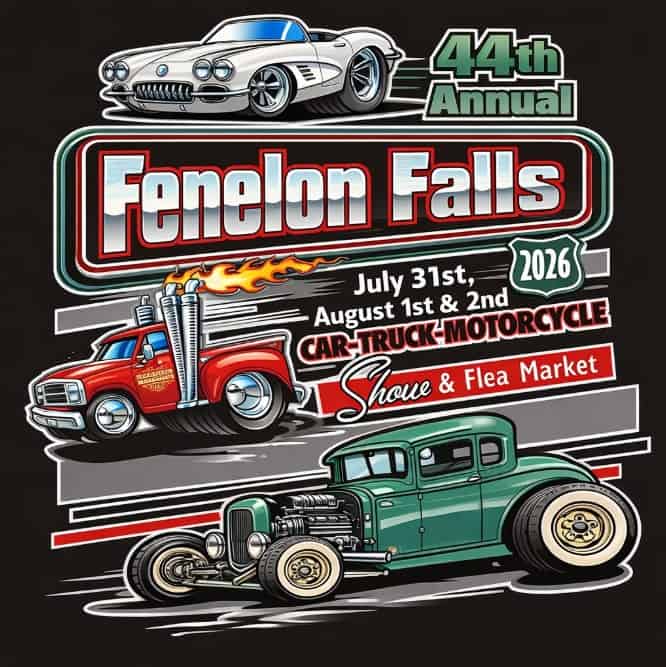 44th Annual Fenelon Falls Car-Truck-Motorcycle Show & Flea Market event at Fenelon Fairgrounds in Fenelon Falls, ON on July 31, 2026