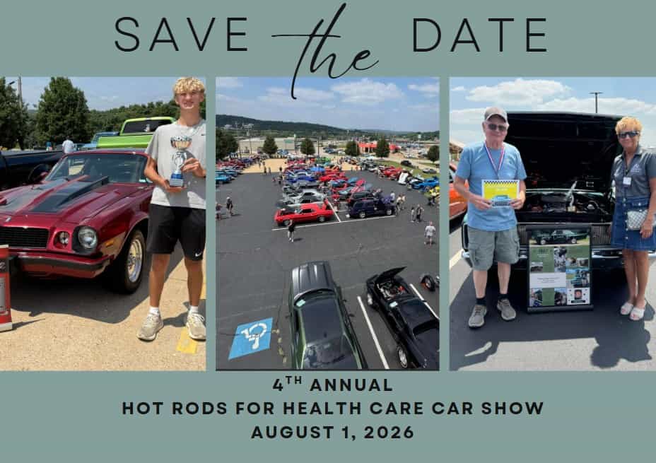 4th Annual Car Show event at 300 Health Way Dr in Potosi, MO on August 1, 2026
