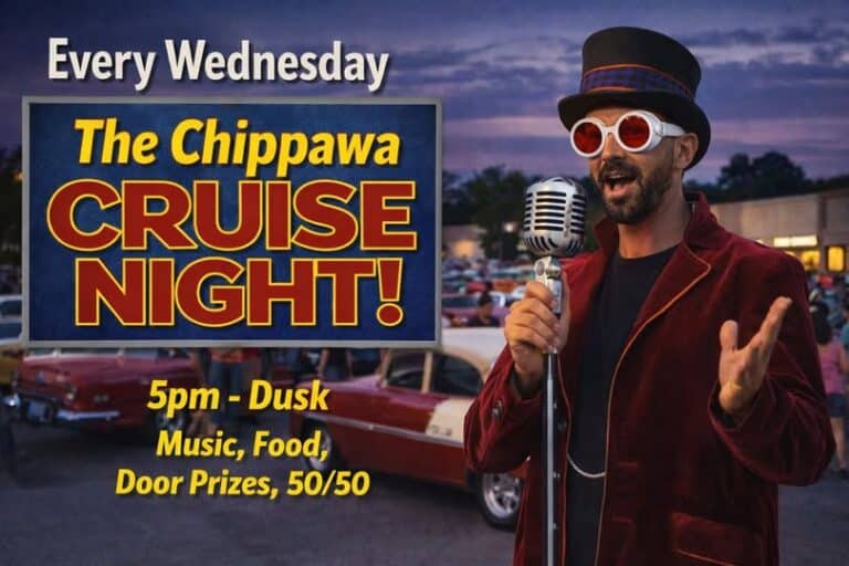 The Chippawa Cruise Night! car show in Niagara Falls, ON