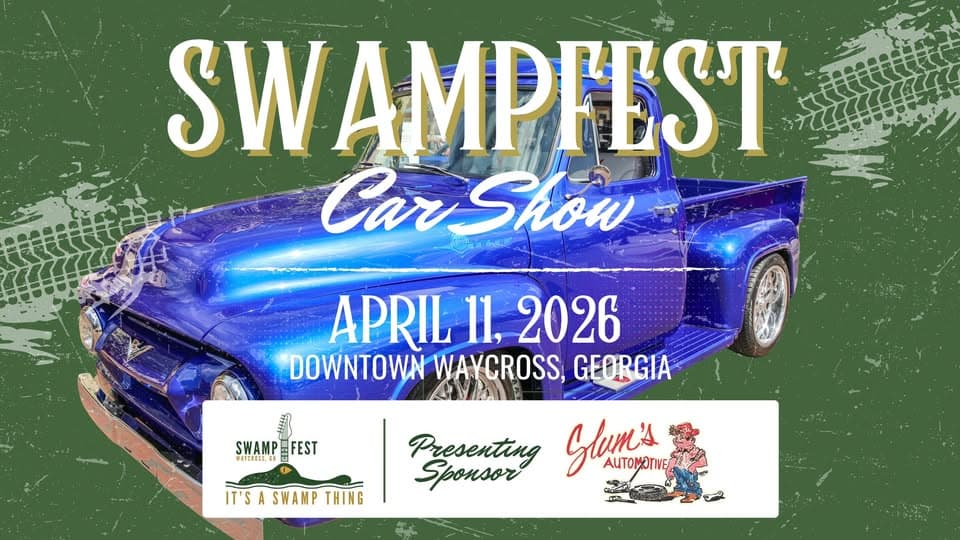 6th Annual Swampfest Car Show event at 310 Mary St in Waycross, GA on April 11, 2026