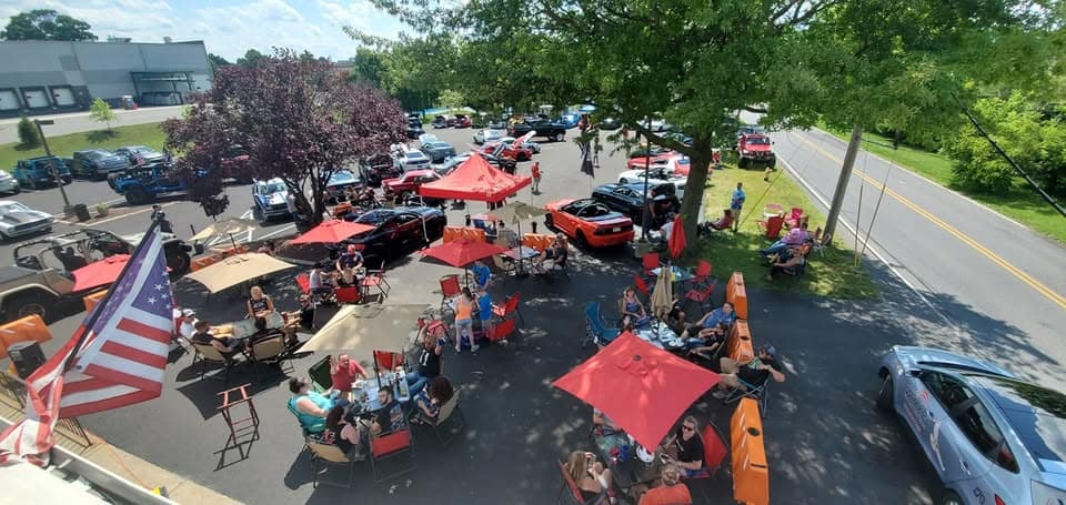 Annual Hanoverville Roadhouse Car Show event at 5093 Township Line Rd in Bethlehem, PA on July 12, 2026