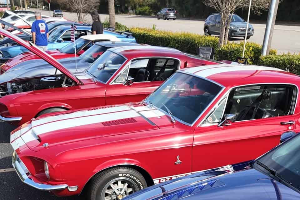 Carolinas Ultimate Stangs Car Show event at 4001 N Kings Hwy in Myrtle Beach, SC on February 14, 2026