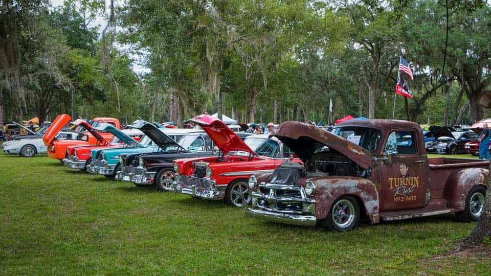 Cruisin' to the Creek Car Show event at 618 Blair Rd in Jacksonville, FL on October 3, 2026