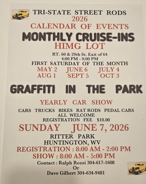Graffiti in the Park event at Ritter Park in Huntington, WV on June 7, 2026