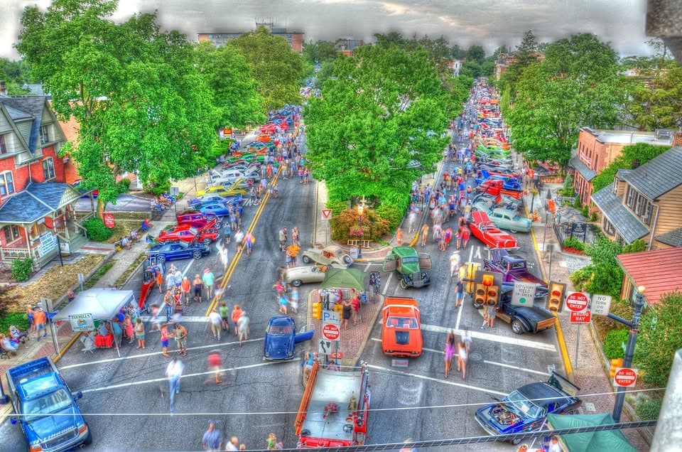 Official 2026 Doylestown at Dusk Car Show event at 14 W State St in Doylestown, PA on July 18, 2026