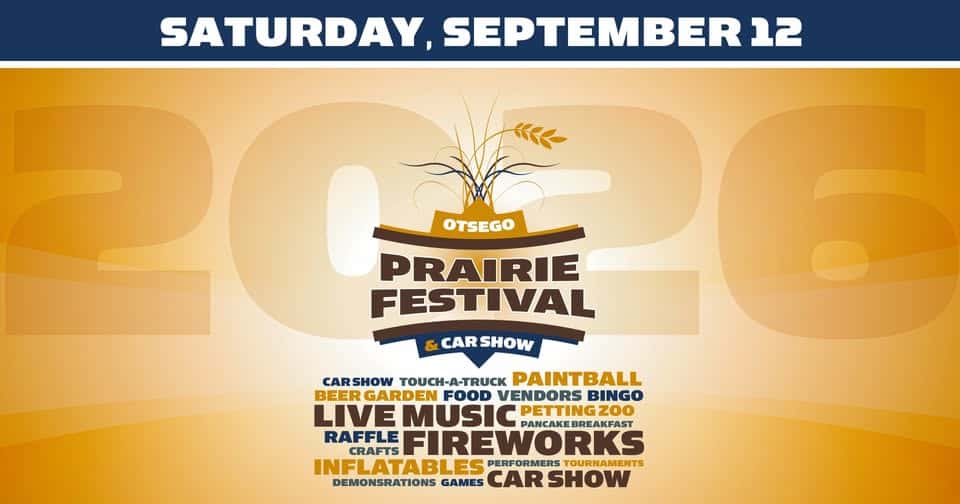 Otsego Prairie Festival & Car Show event at 13355 90Th St Ne in Otsego, MN on September 12, 2026