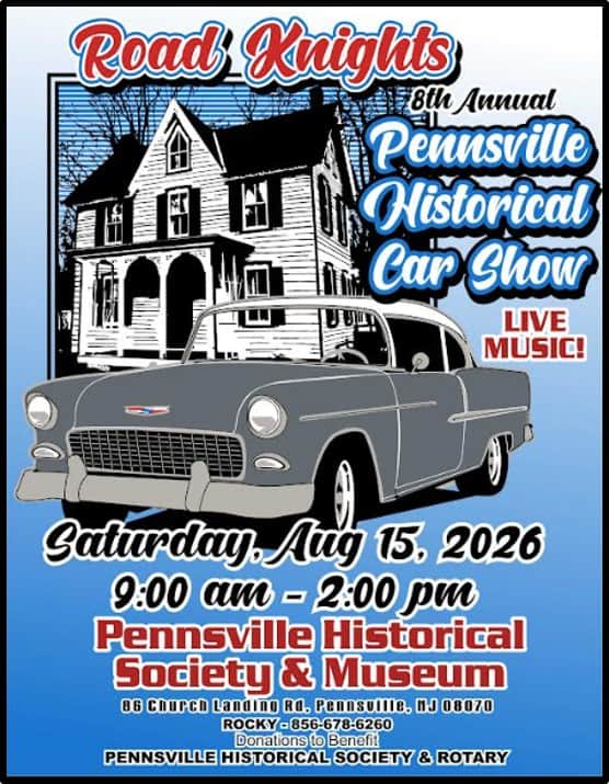 Road Knights Car Show event at 86 Churchlanding Rd in Pennsville, NJ on August 15, 2026
