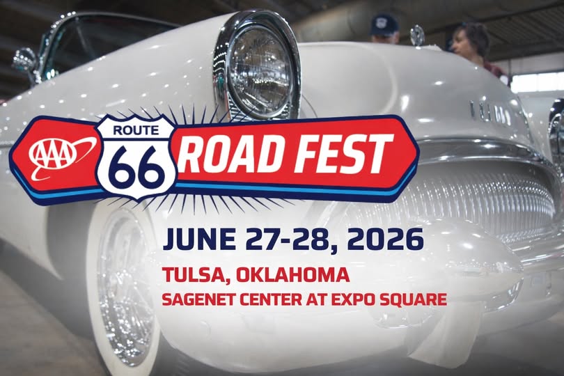 Route 66 Road Fest event at Sagenet Center at Expo Square in Tulsa, OK on June 27, 2026