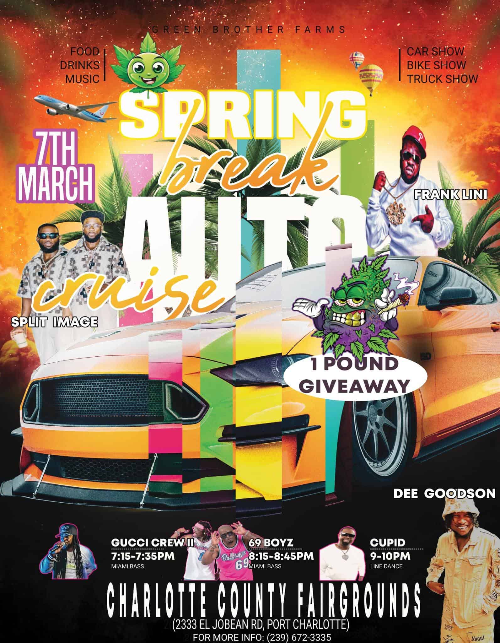 Spring Break Auto Cruise – Port Charlotte, FL | CarCruiseFinder