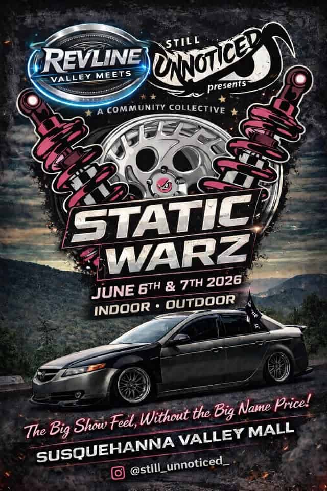 Static WARz: A Community Collective event at 1 Susquehanna Valley Mall Dr in Selinsgrove, PA on June 6, 2026