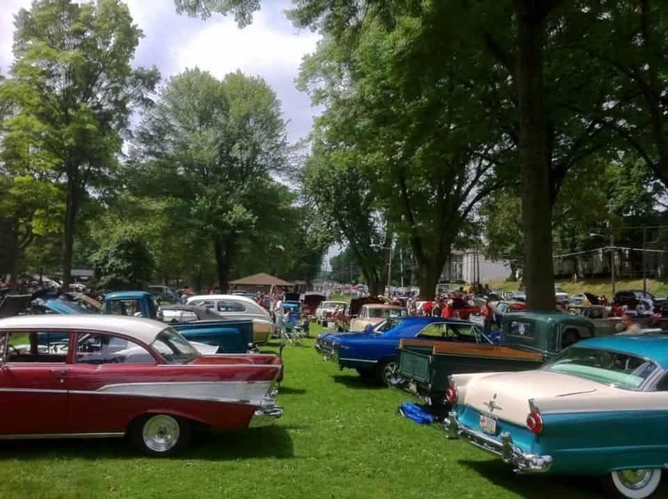 The Wing Nutz @ Womelsdorf Fathers Day Car Show event at E High St in Womelsdorf, PA on June 21, 2026