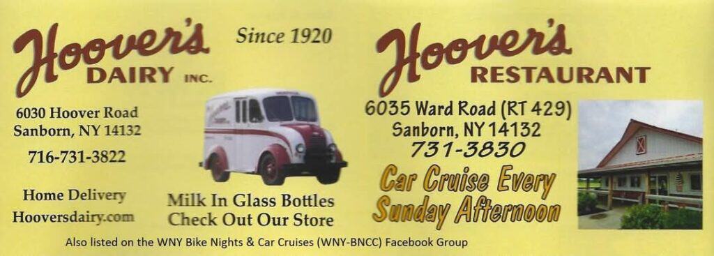 Hoover's Dairy Weekly Cruise Night