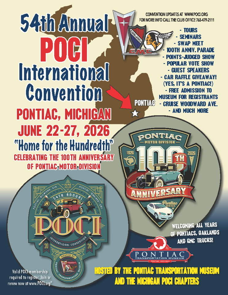 54th Annual POCI International Convention event at 250 W. Pike St. in Pontiac, MI on June 22, 2026