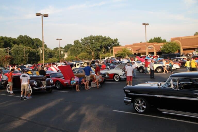 Mint Hill Cruise-in car show in Mint Hill, NC