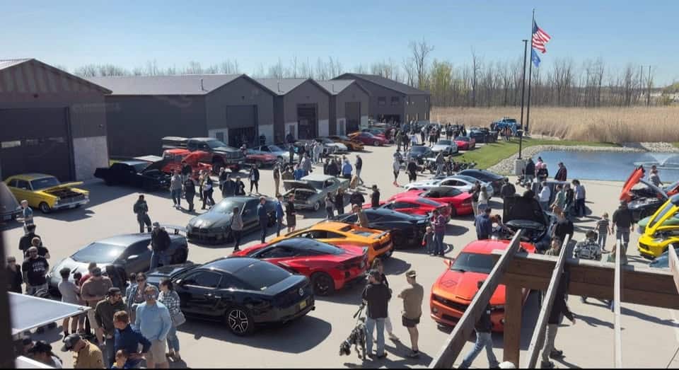 920 Cars & Coffee event at 2096 E Deerfield Ave in Suamico, WI on May 9, 2026