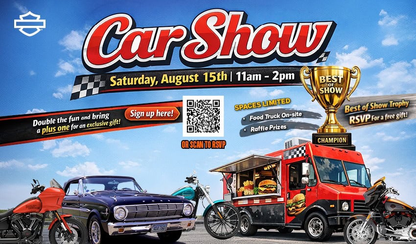 Car Show event at 13900 S Harlan Rd in Lathrop, CA on August 15, 2026