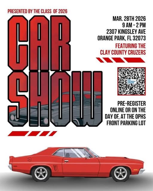 Car Show event at 2307 Kingsley Ave in Orange Park, FL on March 28, 2026
