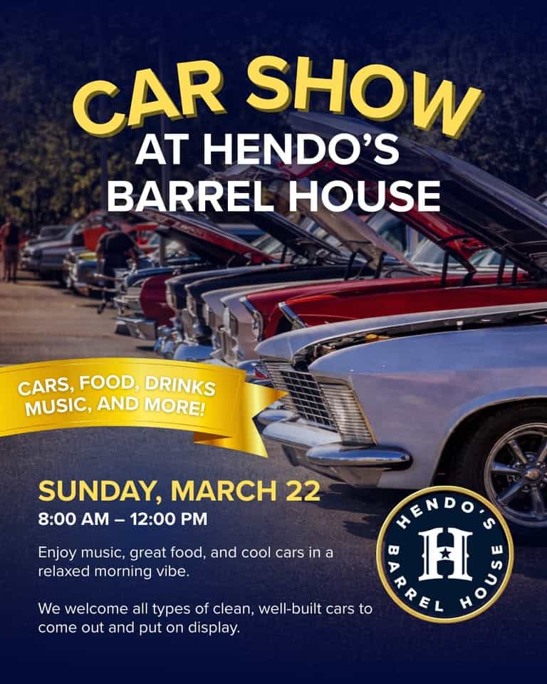 Car Show Sundays event at 27901 Jefferson Avenue in Temecula, CA on March 22, 2026