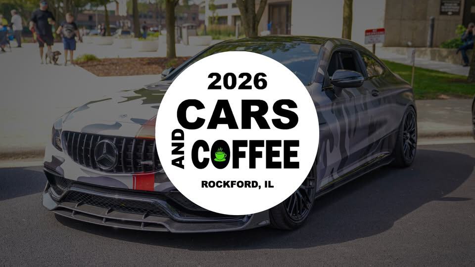 Cars and Coffee Rockford: August event at 502 7Th St in Rockford, IL on August 1, 2026