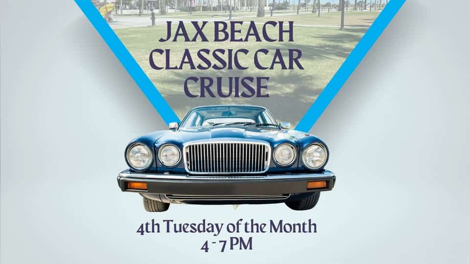 Classic Car Cruise event at 159 1St St N in Jacksonville Beach, FL on March 24, 2026