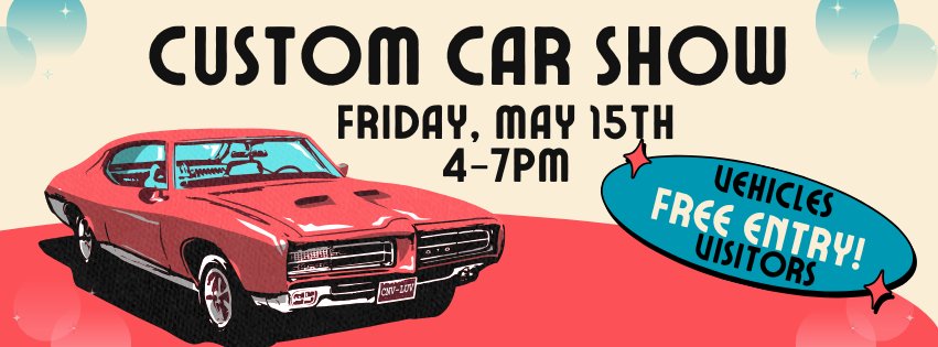 Custom Car Show - Free Entry! event at 766 Oakridge Dr in St Joseph, MI on May 15, 2026
