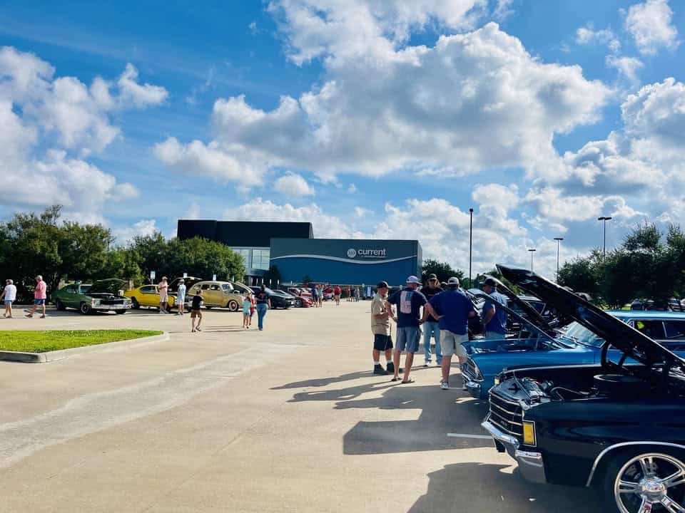 Katy Cars & Coffee 2026 event at 24910 N Pointe Pl in Katy, TX on March 28, 2026