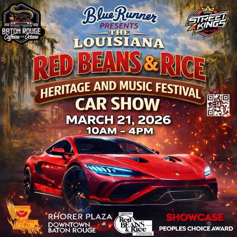 LRBR Car Show event at 222 North Blvd in Baton Rouge, LA on March 21, 2026