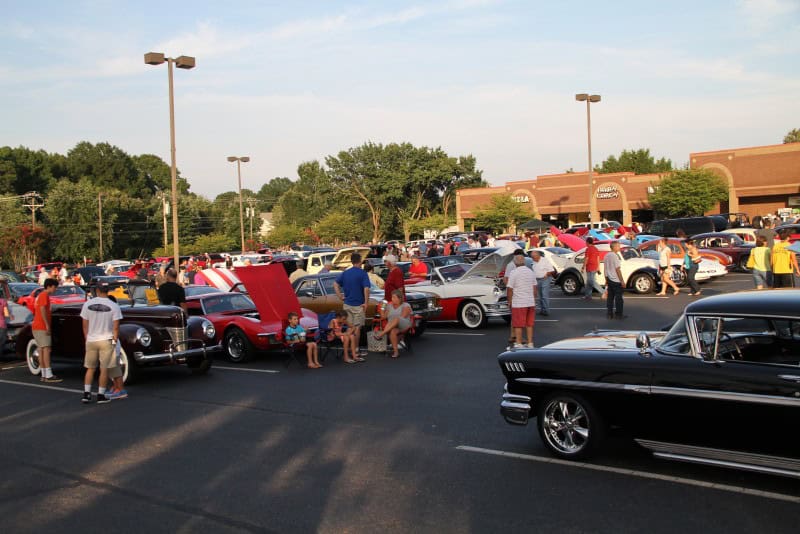 Mint Hill Cruise-in event at Mint Hill Festival in Mint Hill, NC on March 6, 2026