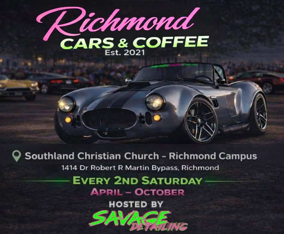 Richmond Ky Cars & Coffee event at 1432 Fairlane Dr in Richmond, KY on April 11, 2026