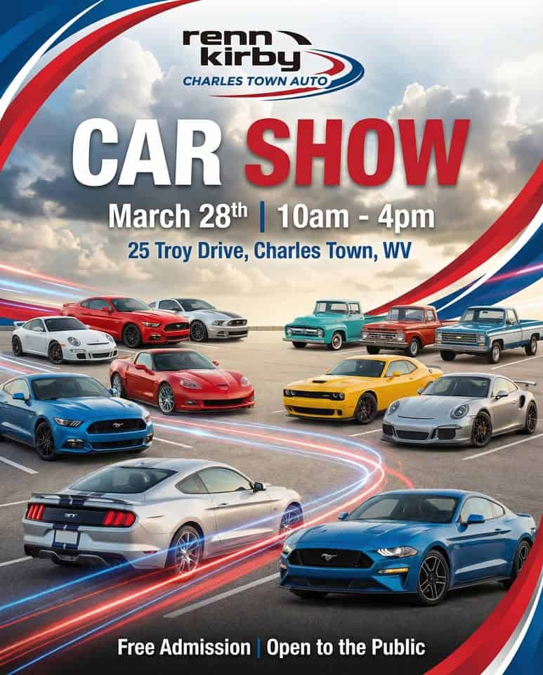 RKCT CAR-SHOW event at 25 Troy Dr in Charles Town, WV on March 28, 2026