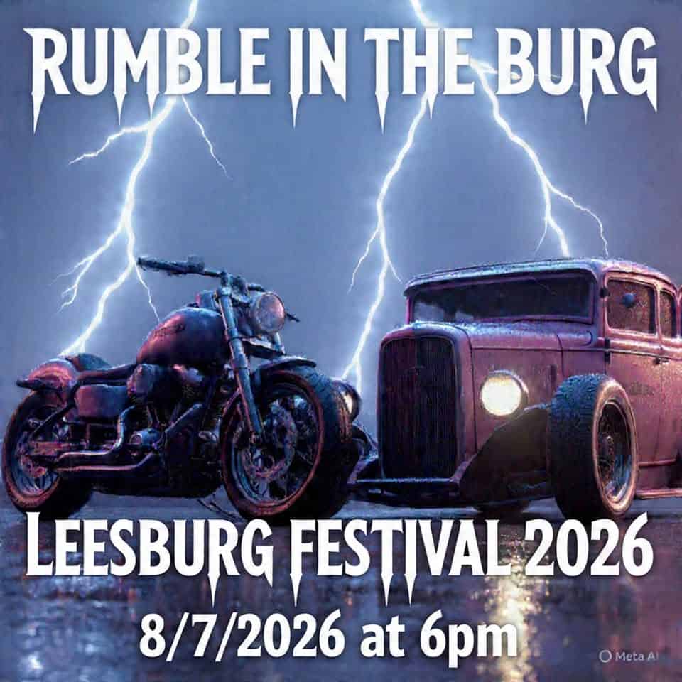 Rumble in the ‘Burg event at 235 Pope St in Leesburg, OH on August 7, 2026