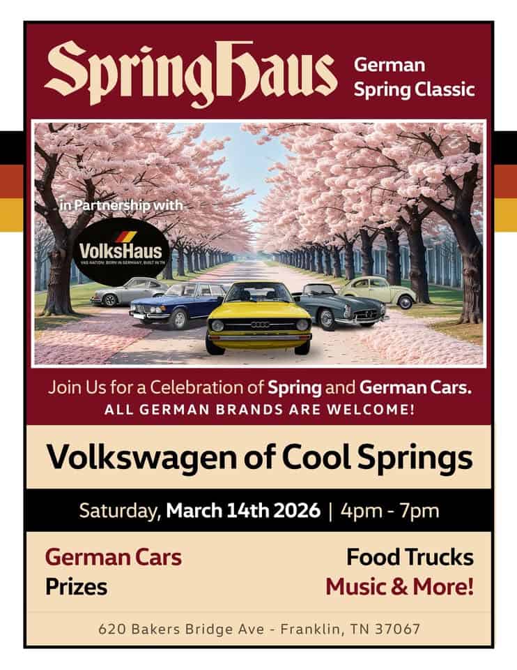 SpringHaus German Car Classic – Franklin, TN | CarCruiseFinder