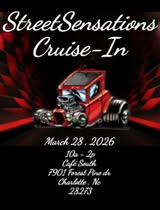 StreetSensations Cruise-In event at Café Smith in Charlotte, NC on March 28, 2026