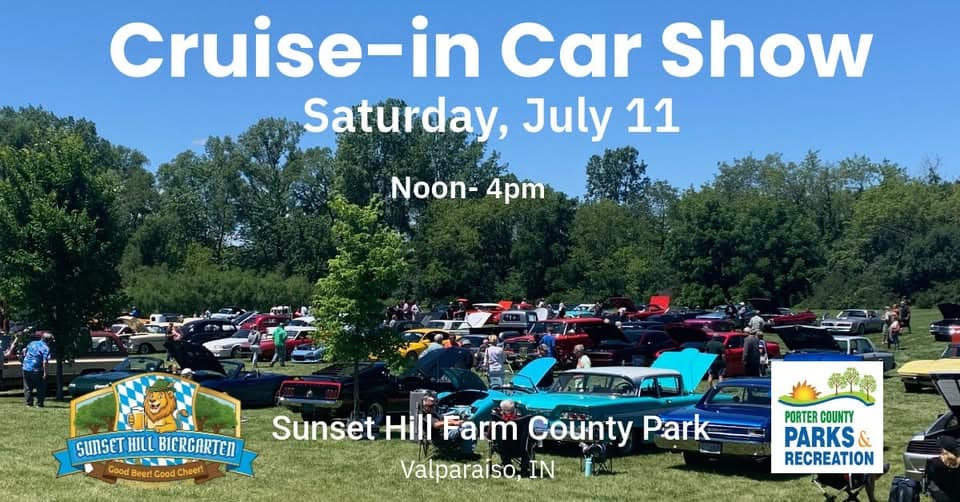 Valpo Cruise-in Car Show & Pop-up Biergarten event at 771 Meridian Rd in Valparaiso, IN on July 11, 2026