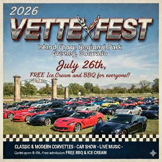 2026 VETTEFEST event at Island Grove Regional Park in Greeley, CO on July 26, 2026