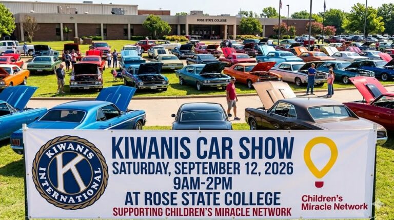 Kiwanis Car Show @ Rose State College car show in Midwest City, OK
