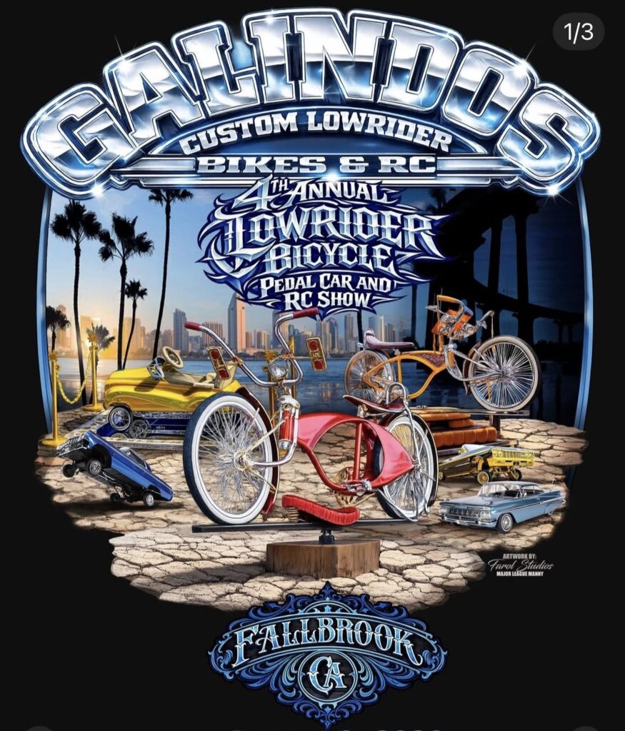 4th Annual Lowrider Bicycle Pedal Car And RC Show event at 1189 East Mission Road in Fallbrook, CA on August 9, 2026