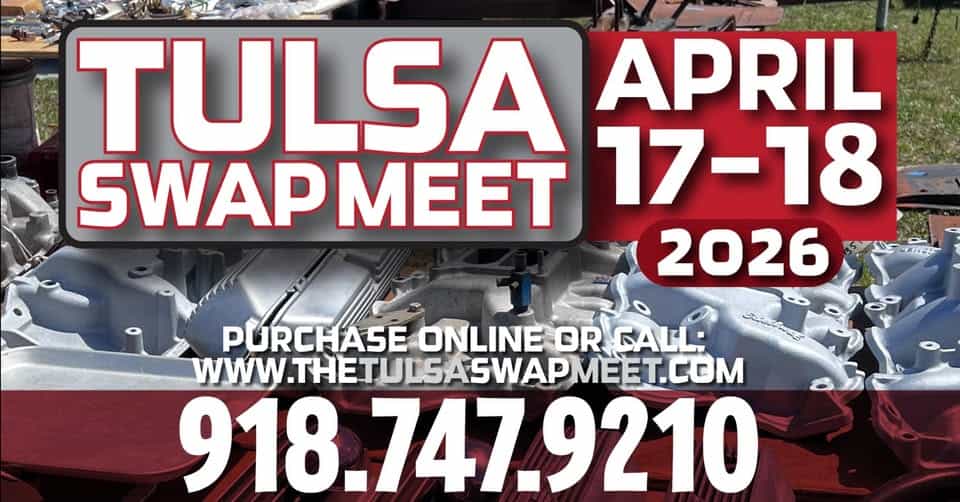 52nd Annual Tulsa Swap Meet at Kellyville event at Creek County Fairgrounds in Sapulpa, OK on April 17, 2026