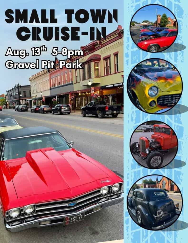 Small Town Cruise-In - North East event at Gravel Pit Park in North East, PA on August 13, 2026